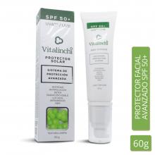 FACE SUNSCREEN SPF 50+ ORGANIC FILTERS ADVANCED PROTECTION UVA UVB WITH CACAY OIL Image