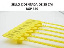  PLASTIC SEAL C SEAL TOOTHED 35 CM- BGP 350 (Indicative Seal) Image
