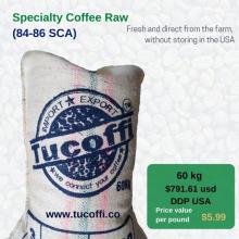 (60 kg) Sack Coffee Raw - Full Taste Specialty (84-86SCA) Image