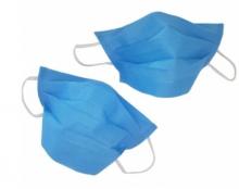 Disposable 2-layer mask with non-sterile elastic. Image