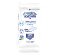 Sanity Clinical Antibacterial wet wipes with Glycerin Image