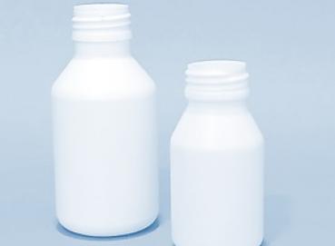 Medicine liquid/syrup bottles Image