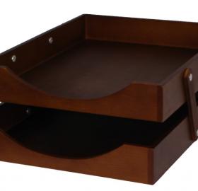 Double desk tray - Terra