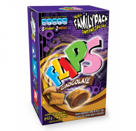 FLIPS CHOCOLATE CEREAL 640GR