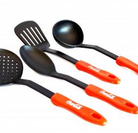 Set de utensilios de cocina x 4