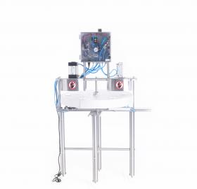 The CM005 Machine produces corn patties, armed with two modules (Rolling and Assembly). 600 patties produced per hour