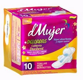 THIN SANITARY PAD - WITH WINGS – DUOBENT® COVER