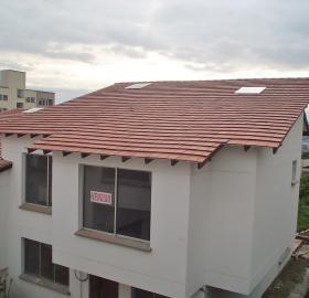 Clay roof tile: FLAT
