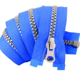 Plastic, Nylon and Metal Zippers