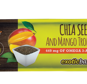 Tropical Bar with Mango and Chia seeds