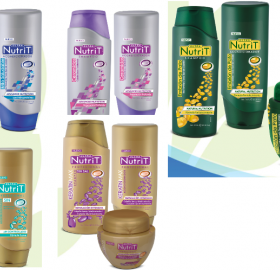 Shampoo, acondicionador y tratamiento NUTRIT