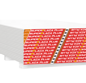 Superplaca Plus - Placa de yeso Resistente al Fuego 5/8\" x 1,22 x 2,44m