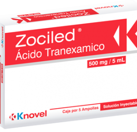 ZOCILED - ACIDO TRANEXAMICO 500mg /5ml