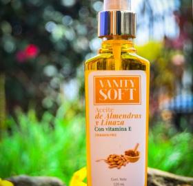 ALMOND AND FLAXSEED BODY OIL WITH VITAMIN E