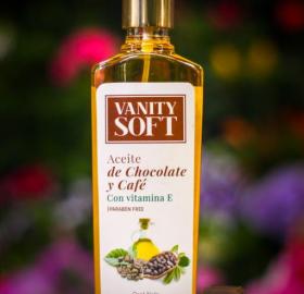 CHOCOLATE AND COFFEE BODY OIL WITH VITAMIN E