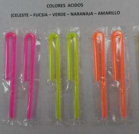 Colored Biodegradable Straws for Industrial use