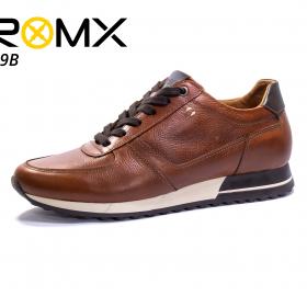 SHOES FOR MEN UPPER IN LEATHER AND SYNTHETIC SOLE
