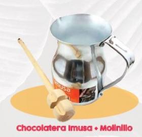 Chocolatera Imusa + Molinillo
