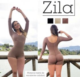 Zila 41489423 – Short Girdle with bra and sleeves