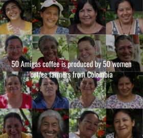 50 Amigas Café - Café Verde En Grano | Arábica, comercio directo con mujeres caficultoras, origen único