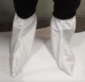 Protective textile shoe covers