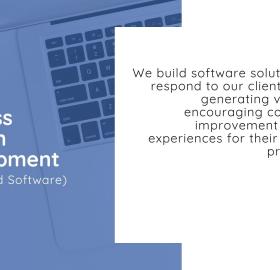 Business solution development (Customized Software) 