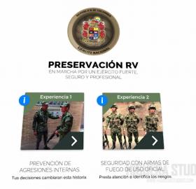 VR simulators - Army of Colombia