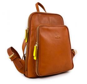 Backpack Purse for Women | GENUINE COLOMBIAN LEATHER | Available in Black, Brown and Tan | Real Leather Backpack Purse