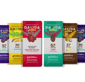 DAVIDA exotic chocolate bars