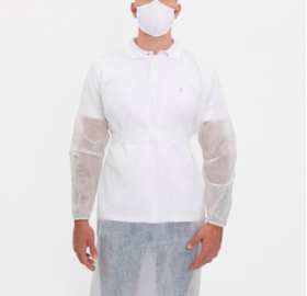Disposable Surgical Gown with Elastic Band Cuffs