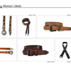 Leather belts for Woman
