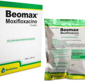 Beomax (Moxifloxacino 1,6 mg/ mL)