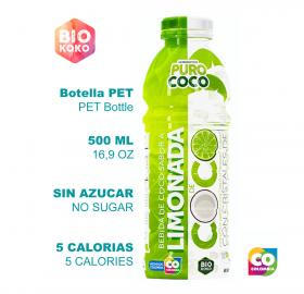 BioKoko - Coconut Lemonade with Coconut Cubes ( Bio NanoCellulose ) 500ML