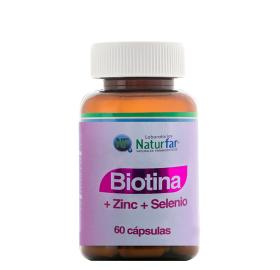 Biotina + Zinc + Selenio