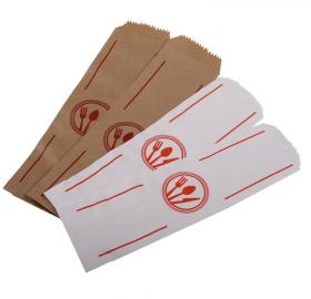 Bolsas de papel para cubiertos
