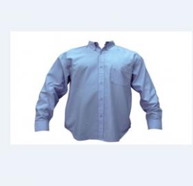 long sleeve oxford shirt with one left side pocket