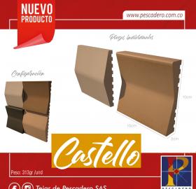 Enchape Castello 10x10cm línea exclusiva