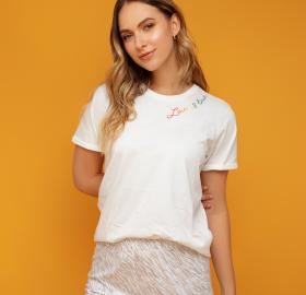 Set T-Shirt with embroidery and pants