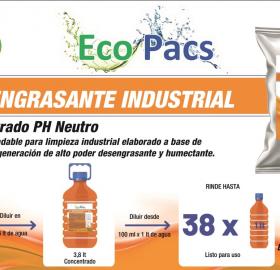 Industrial degreaser Ecopacs