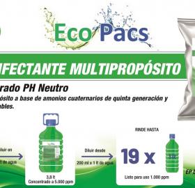 Multipurpose Disinfectant Ecopacs