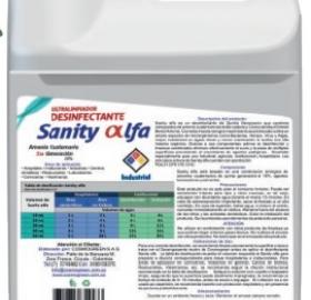 Sanity alfa disinfectant ultracleaner 5L - 20L