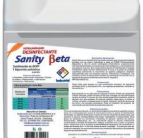 Ultralimpiador desinfectante sanity beta 5L - 20L