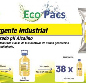 Detergente Industrial Ecopacs