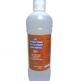 GEL ANTIBACTERIAL CON GLICERINA PARA MANOS 