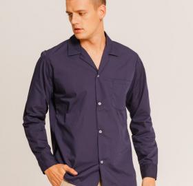 Men's Long Sleeve Denim Shirt - Short Sleeve