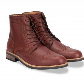 Leather Oxford boot for Men