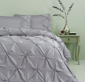 PINTUCK DUVET COVER