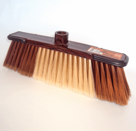 BROOMS, MOPPERS, BRUSHES, PANS