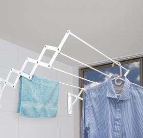 5012 4 tubes cold rolled expandable wallmounted drying rack
