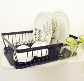 3811 Dish drainer with tray